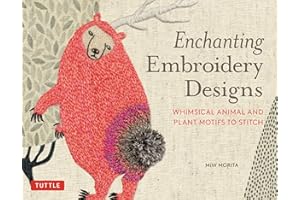 Enchanting Embroidery Designs: Whimsical Animal and Plant Motifs to Stitch
