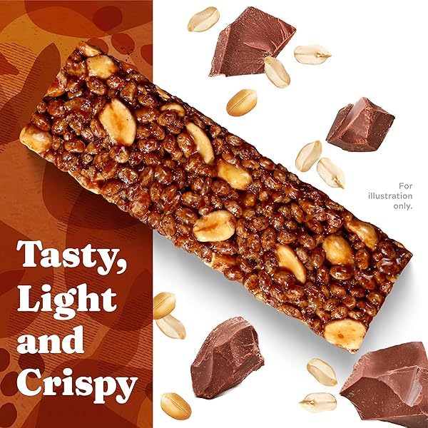 SIMPLY PROTEIN – PEANUT BUTTER CHOCOLATE CRISPY BARS – PLANT BASED PROTEIN BARS – LOW CARB, LOW SUGAR, HIGH FIBER – 13G PROTEIN, 2G SUGAR, 7G FIBER – VEGAN, GLUTEN FREE, NON GMO, KOSHER – 4 BARS