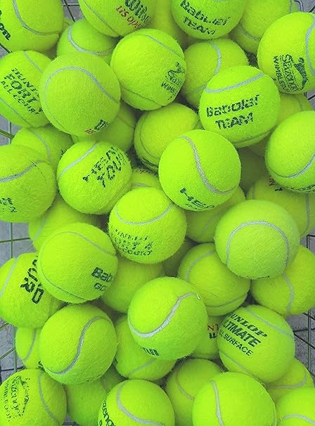 30 PELOTAS DE TENIS EN MUY BUENAS CONDICIONES. WILSON, HEAD ...