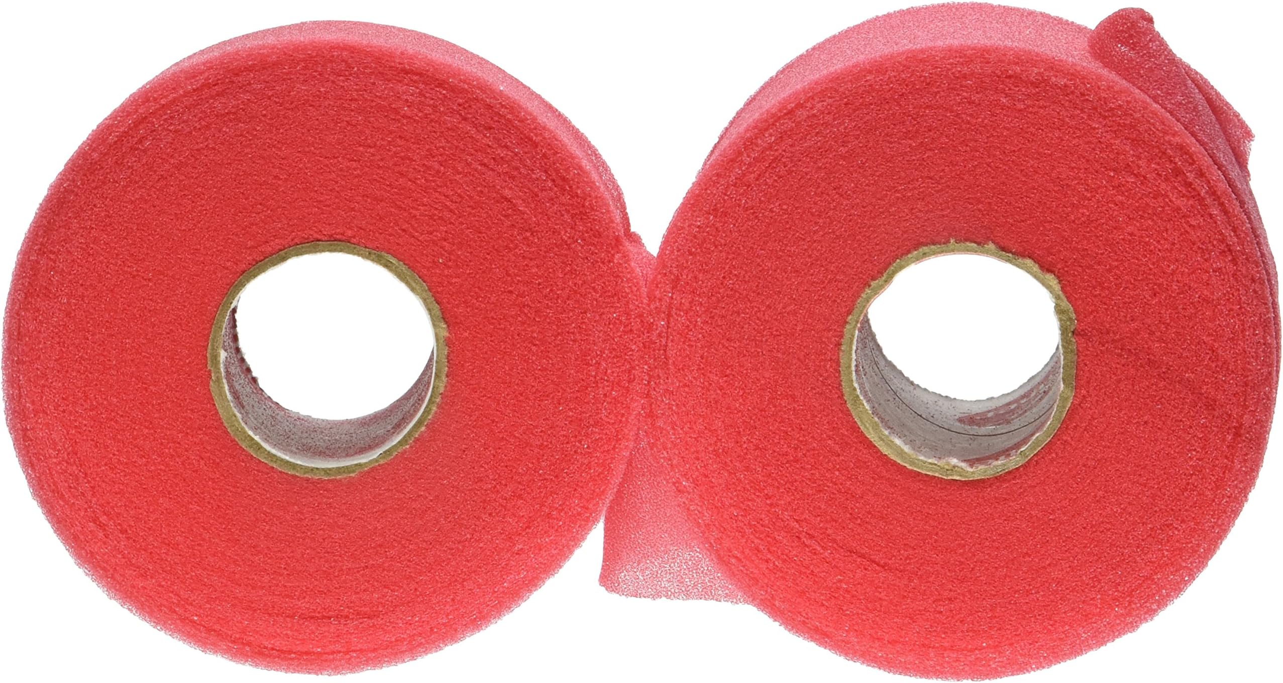 Mixed Colors Bulk Prewrap for Athletic Tape - 12 Rolls, Red