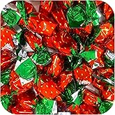 Strawberry Bon Bons 1 lb of Strawberry Hard Candy. Individually Wrapped Bon Bons. Deliciously Sweet Candy (1 Pound Bag).