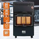 NJ The Right Choice Portable Gas Heater Indoor 4.2kW Regulator Set view 4
