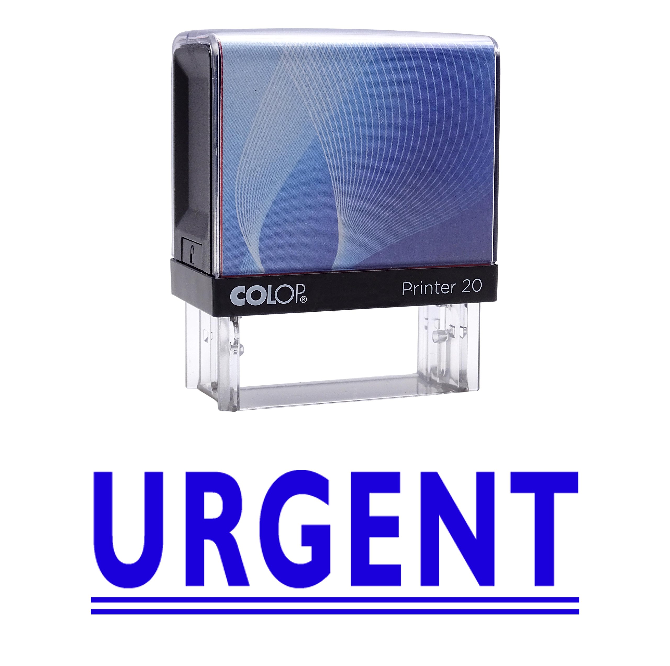 Urgent Self Inking Rubber Stamp Custom Colop Office Stationary P20 Mini Stamper