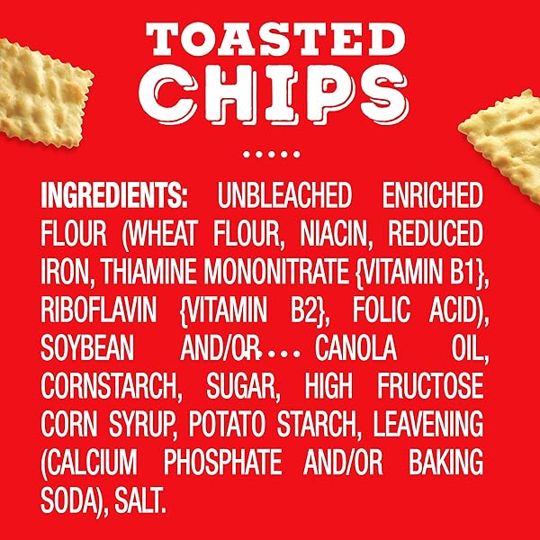RITZ TOASTED CHIPS ORIGINAL CRACKERS, PARTY SNACKS, 8.1 OZ