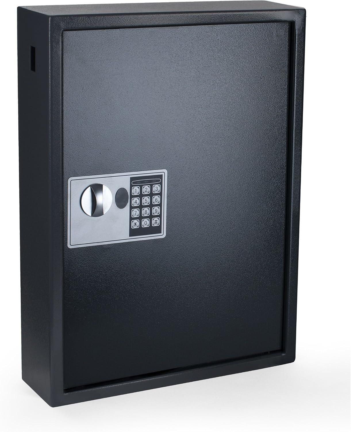 PAVO 8056019 Key Box/Cabinet/High Security Safe with Electronic Lock 100 Hooks with Side Slot - Dark Grey - Image 3