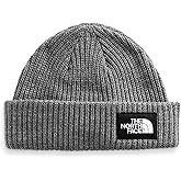 The North Face Salty Dog Lined Beanie, TNF Medium Grey Heather, One Size Short