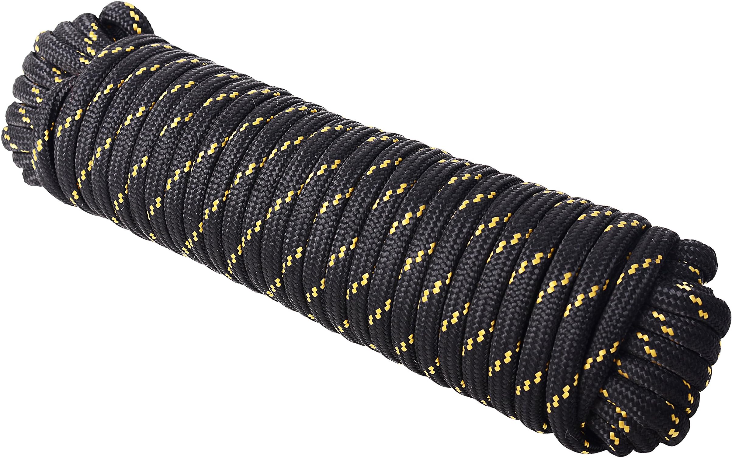 WASONS Utility Rope Paracord Nylon Twine - 32 Strands Diamond Braided,100% New Polypropylene,max Working Capacity 330LBS…