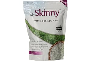 VORAGA My Skinny Rice Low GI Basmati Rice, 17.64 Ounce (Pack of 6)