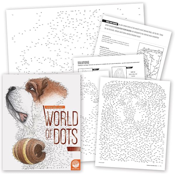 MindWare Extreme Dot to Dot World of Dots: Oceans – Extreme