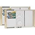 Frost King 2AWS1025 WB Marvin Adjustable Window Screen, 10in High x Fits 15-25in Wide (2 Pack)