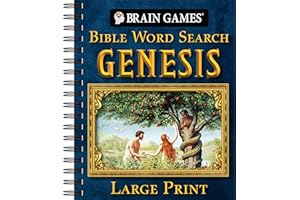Brain Games - Bible Word Search Genesis - Large Print