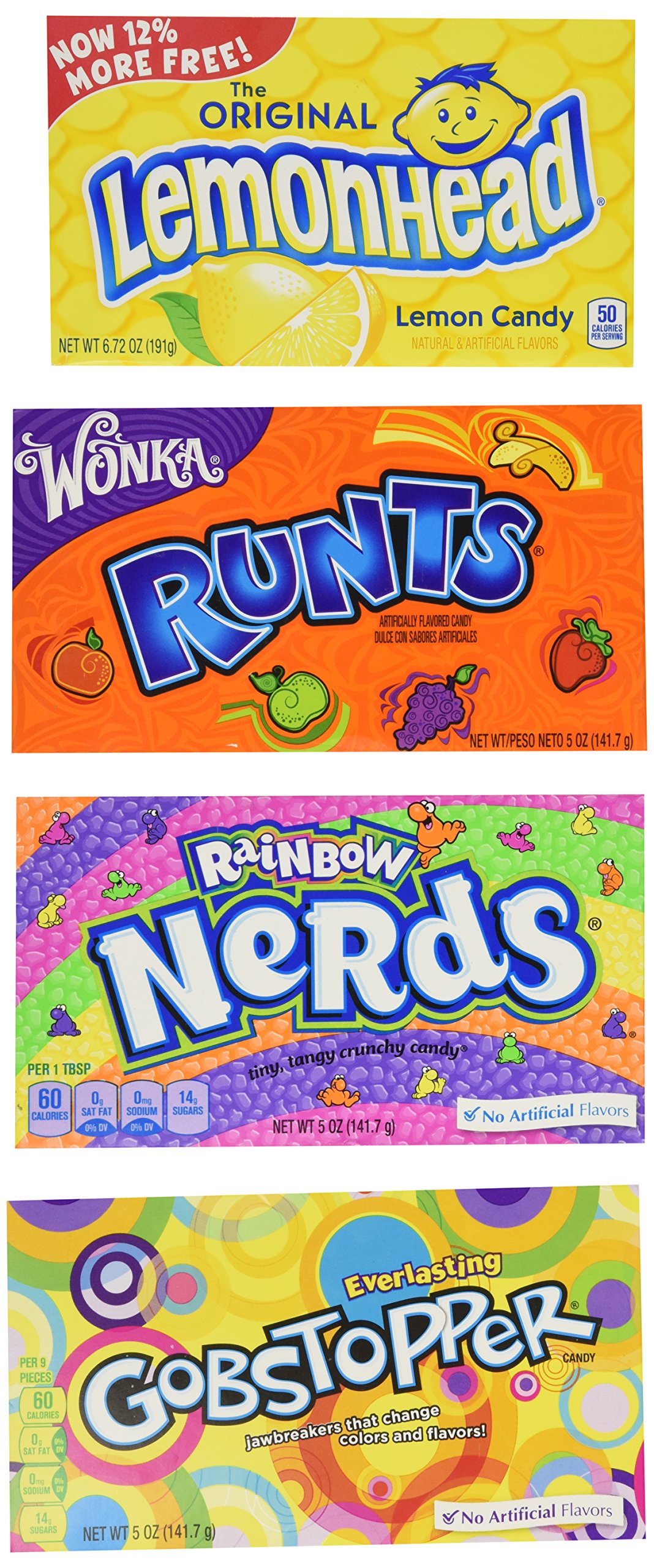 Movie Theater Candy Variety Bundle (Pack of 6) includes 2