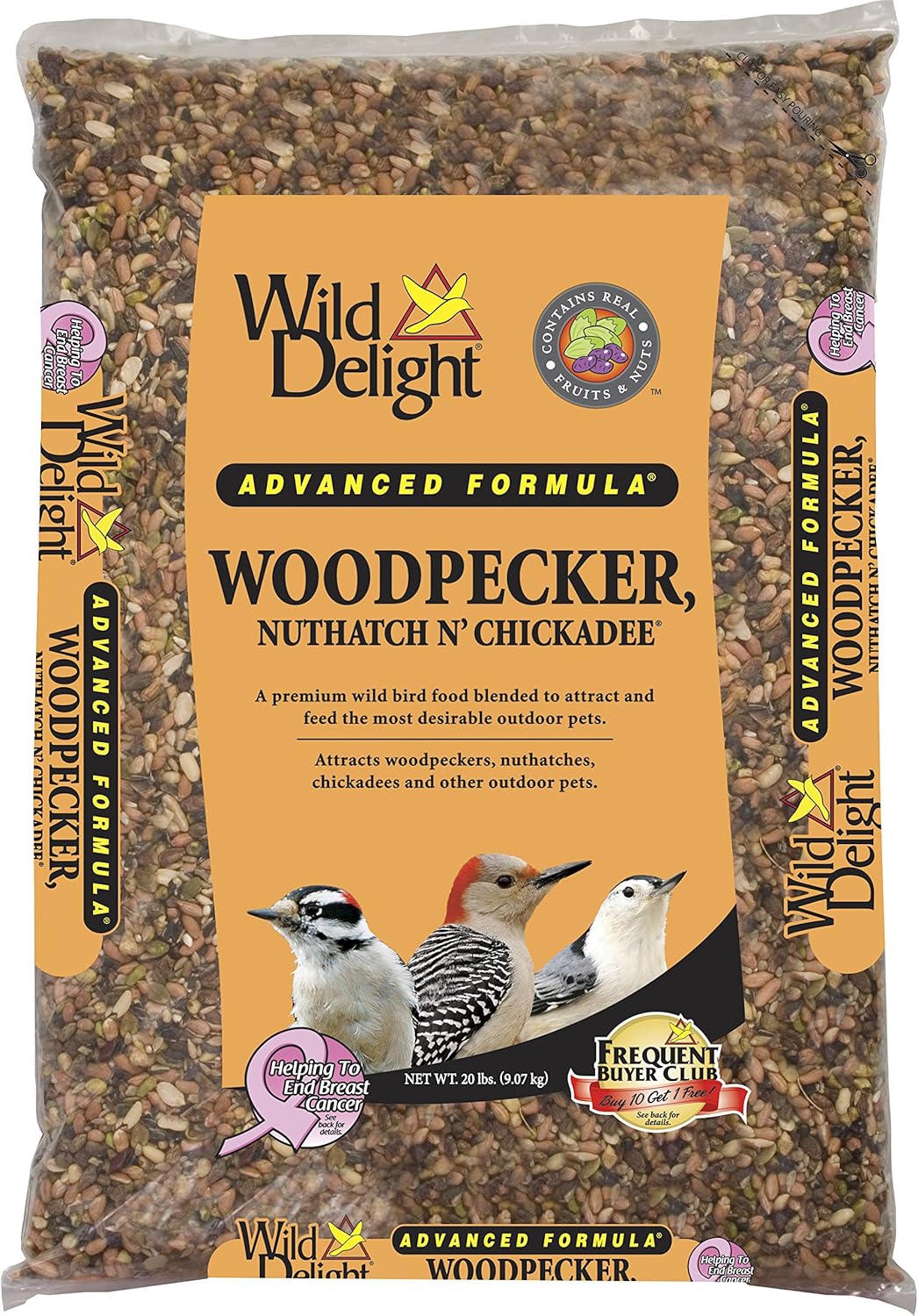 Amazoncom Wild Delight Woodpecker Nuthatch N Chickadee Food 20