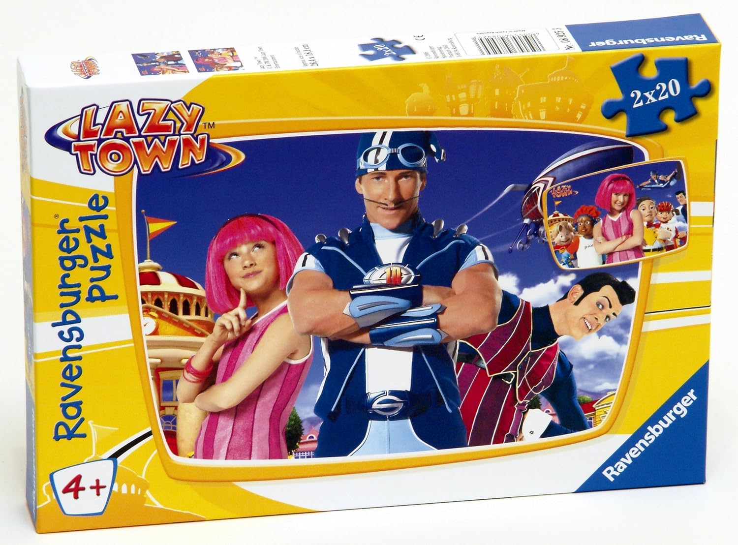 Ravensburger Puzzle 2 x 20 pieces Lazytown Amazon.co.uk Toys & Games