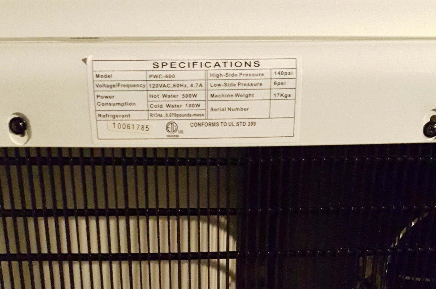 charm water dispenser