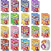 Classic Drink Mix Packets Ultimate Variety (18 Falvors, 36 Packets) - Drink Mix - Includes Cherry, Grape, Lemonade, Mixed Berry, Strawberry, Tropical Punch and more PLUS 5 STICKERS By D.F. LUXURY