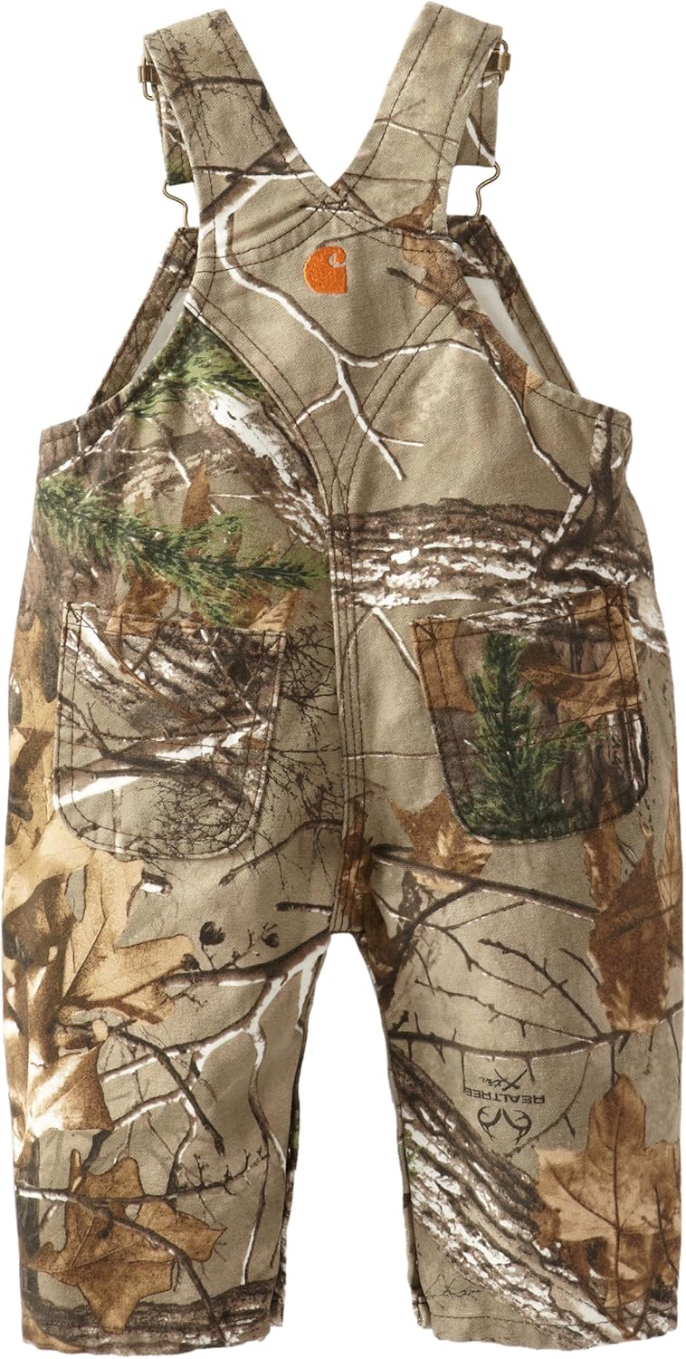 carhartt camo overalls baby