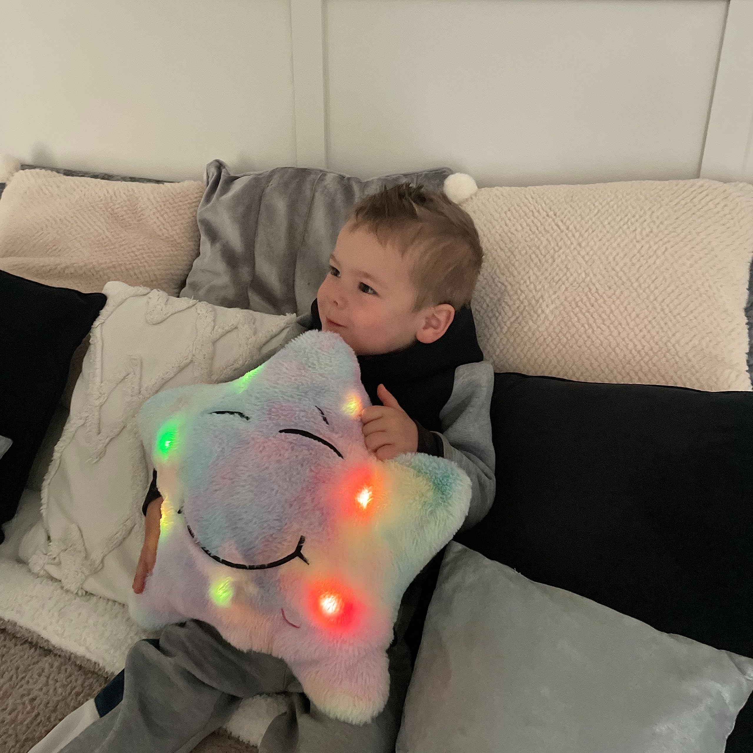 LoveHugs Musical Star Plush Sensory Light Up Toys - Autism Sensory Toys - Newborn Toys - Twinkle Twinkle Little Star Sensory Toys for Autistic Children
