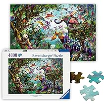 Ravensburger The Forest Dragon Awakes 3000 Piece Jigsaw Puzzle for