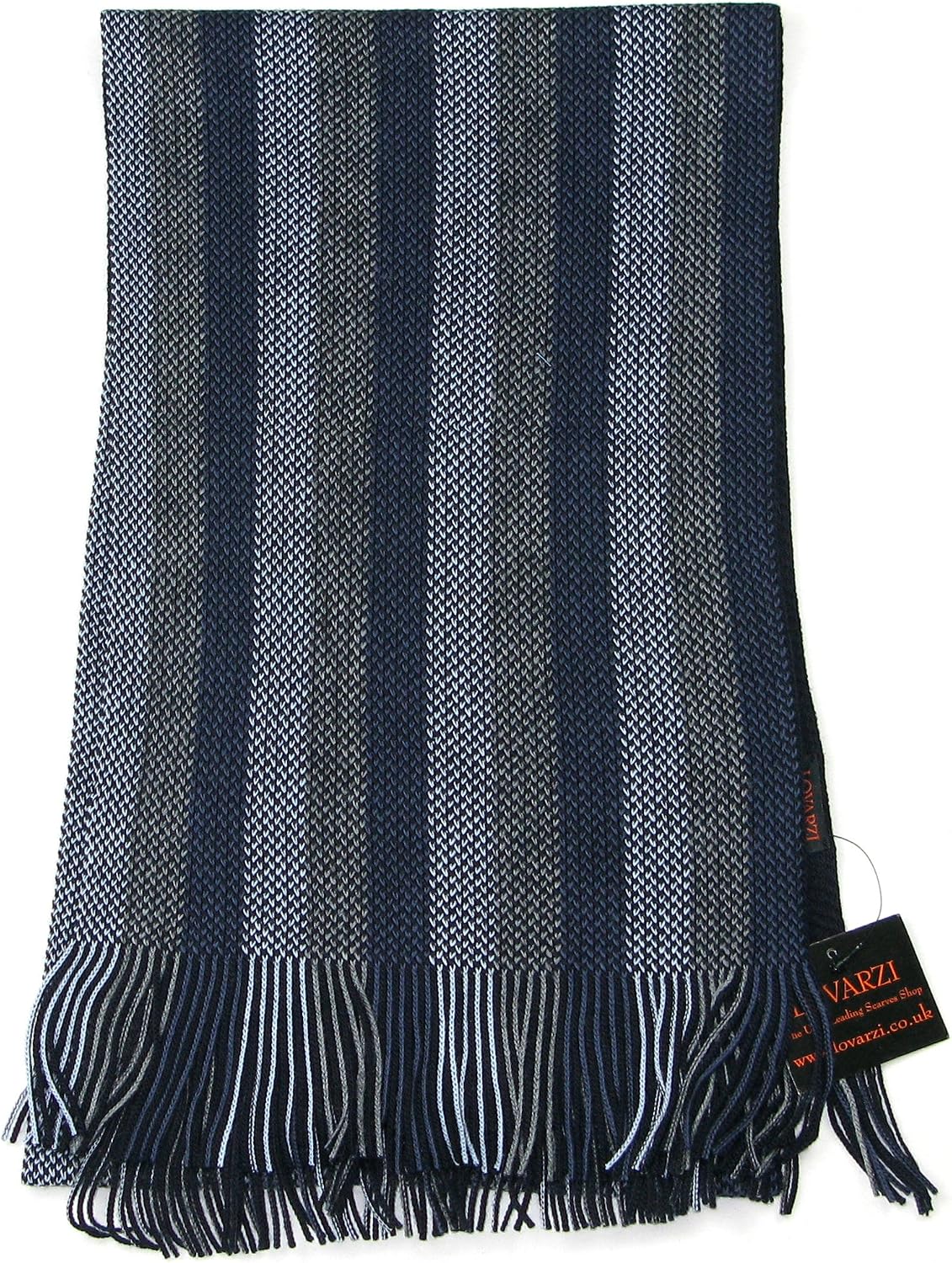 Lovarzi Men's Striped Scarf - Winter Scarves for Men - Image 3