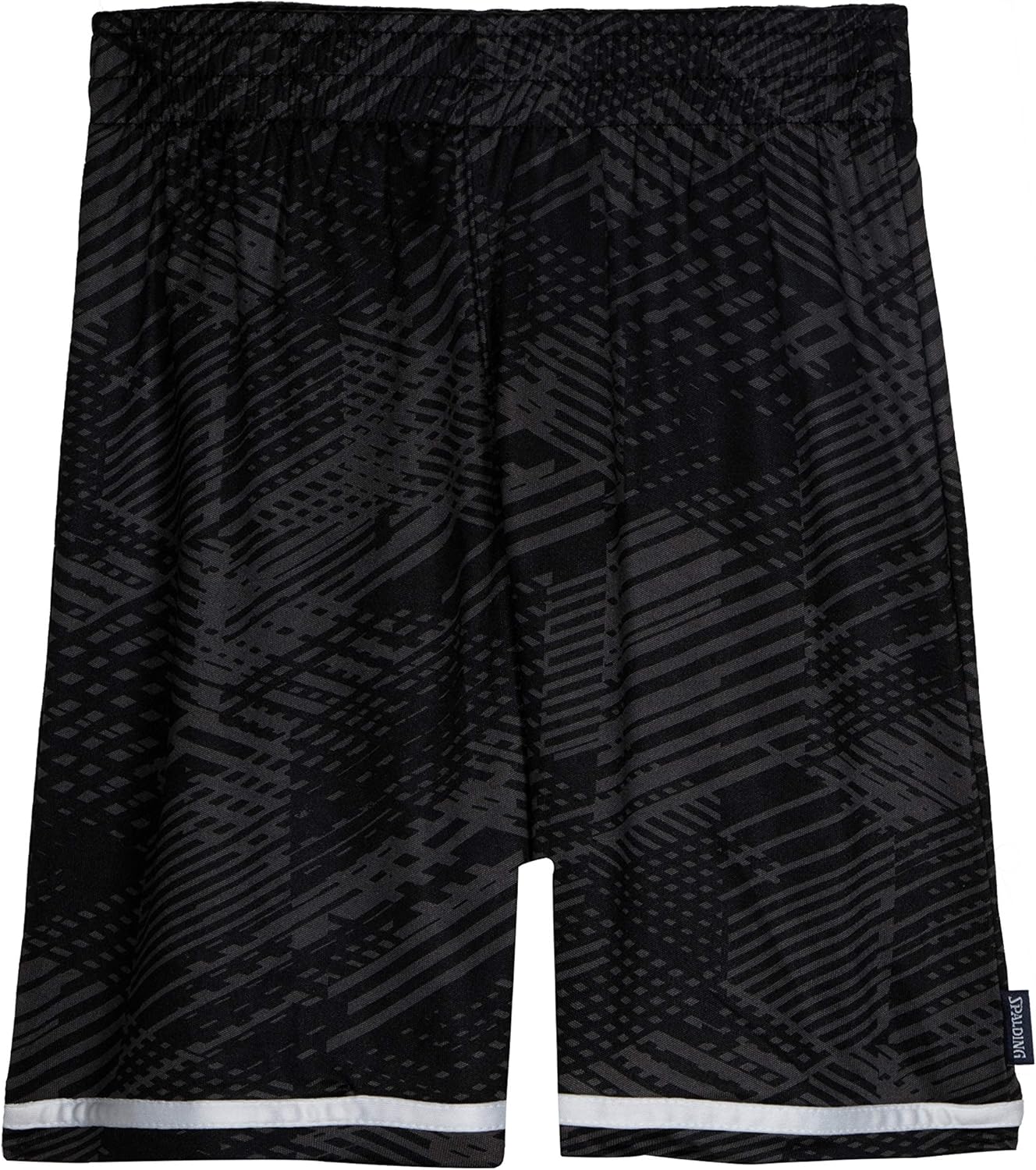 Spalding Boys Athletic Graphic Crewneck T Shirt Short Seeve Top and Shorts Gym Set: Clothing