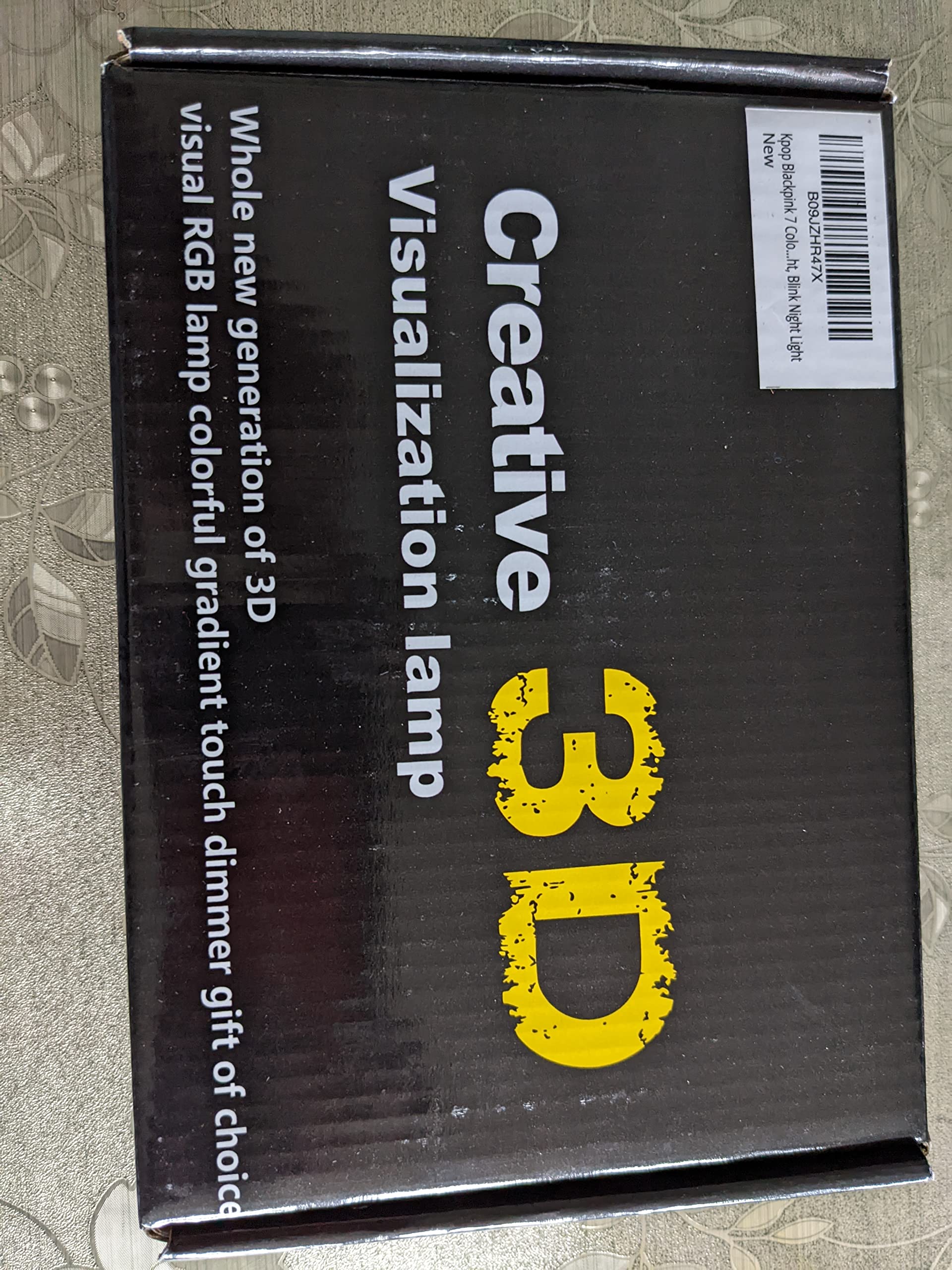 Hall Kpop Blackpink 7 Color LED Night Lights - USB Acrylic Night Light, Blink