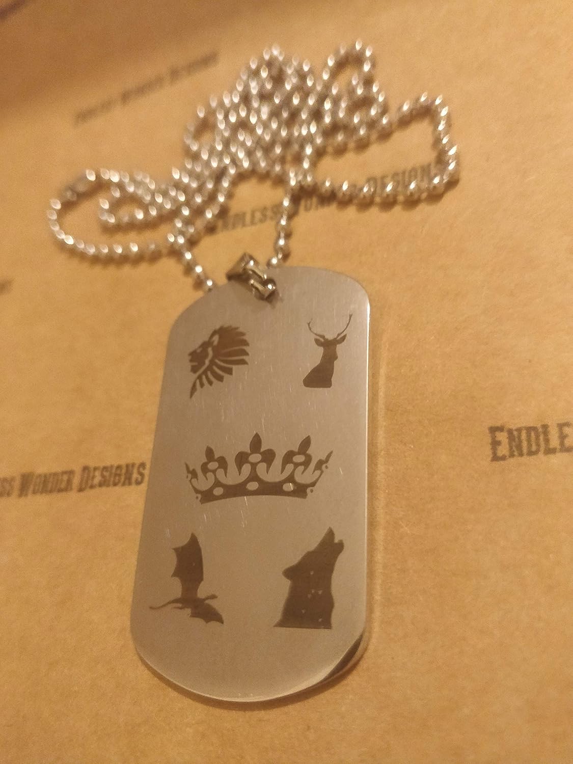 stark dog tag