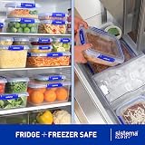 Sistema KLIP IT PLUS 2.2L Leakproof Food Storage Containers Set - 6 Count view 4
