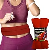ThermoDR Wheat Bags Microwavable Heat Pad UK Lavender Scent Red