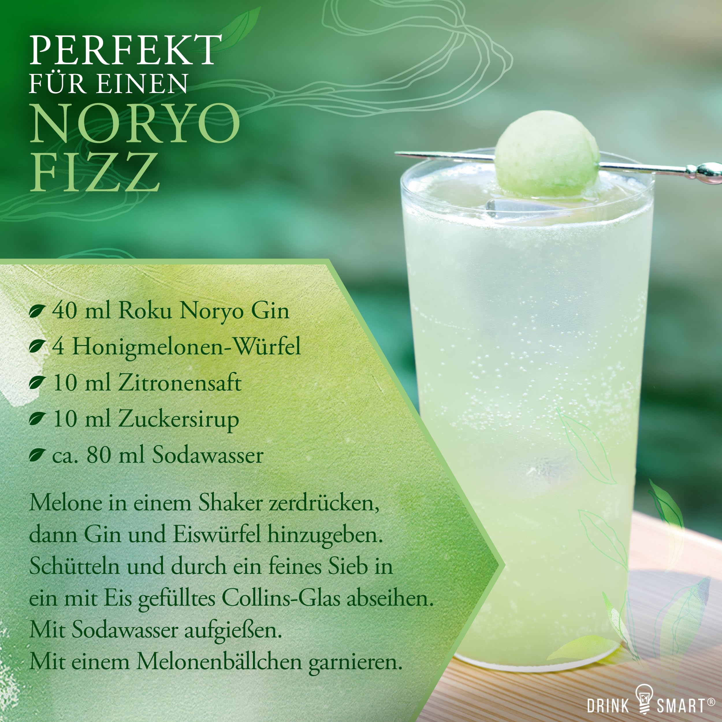 ROKU GIN Noryo Tea Edition | 6 japanische Botanicals | Meisterhaft destilliert in Japan | lebendig frischer Geschmack für Sommer| 43 Prozent Vol | 700ml Einzelflasche 5