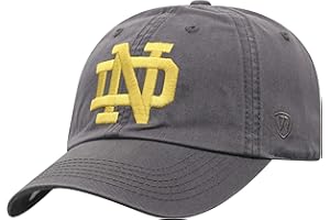 Top of the World Men's Adjustable Relaxed Fit Charcoal Icon Hat