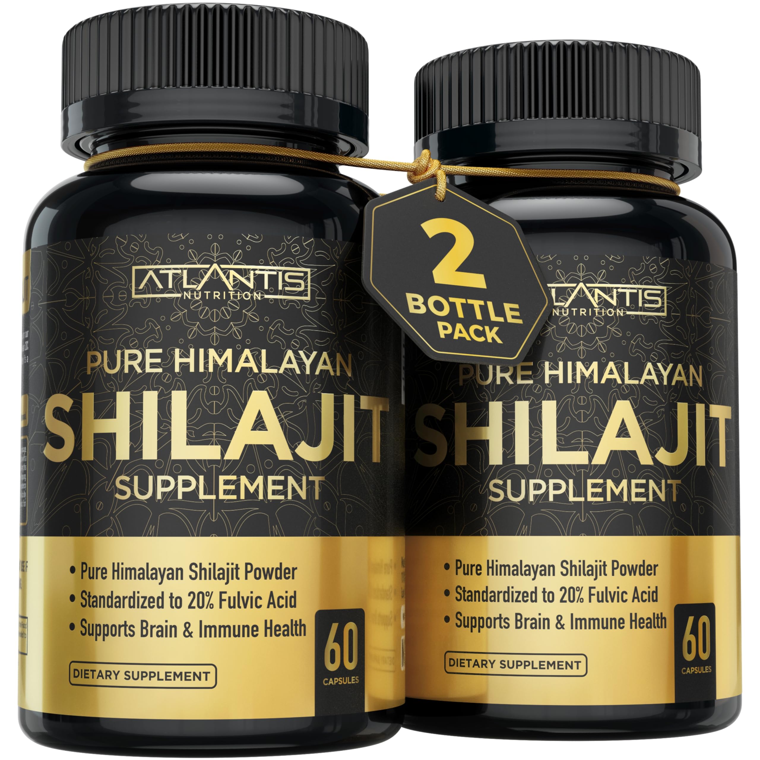 Shilajit - 20 % Acide Fulvique - 60 gélules Adaptogène