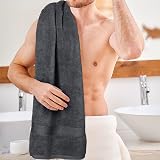 Utopia Towels 4 Piece Bath Towels Set 69x137 cm Premium 100% Ring Spun Cotton view 4