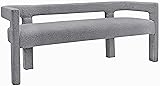 Meridian Furniture 865Grey Athena Collection Modern