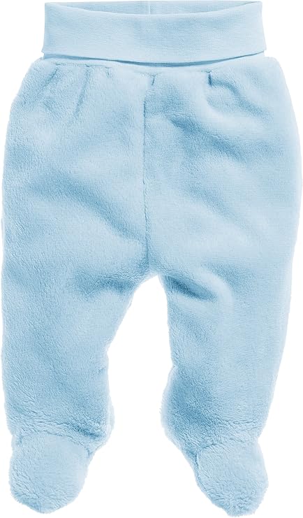 Schnizler Unisex Baby Hose, Kuschelfleecehose mit Strickbund, Oeko-Tex Standard 100