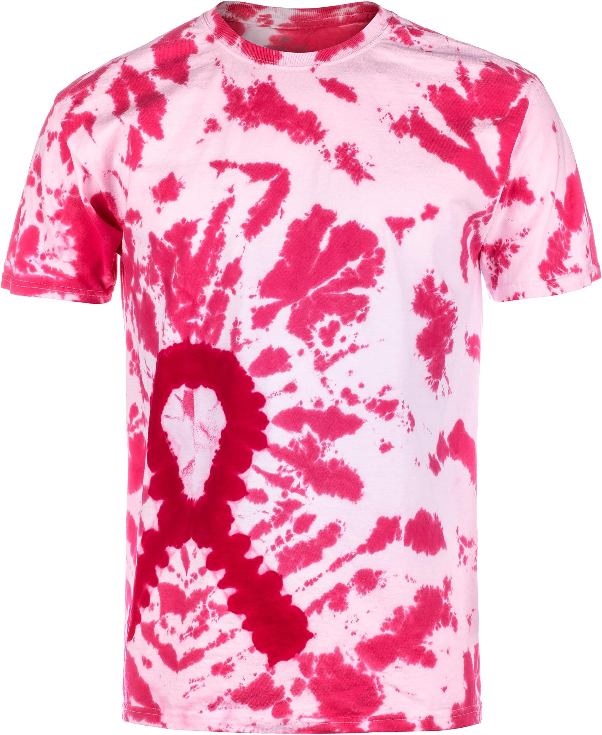 Magic River Handcrafted Tie Dye T Shirts - 6 Adult Sizes - 15 Color Patterns