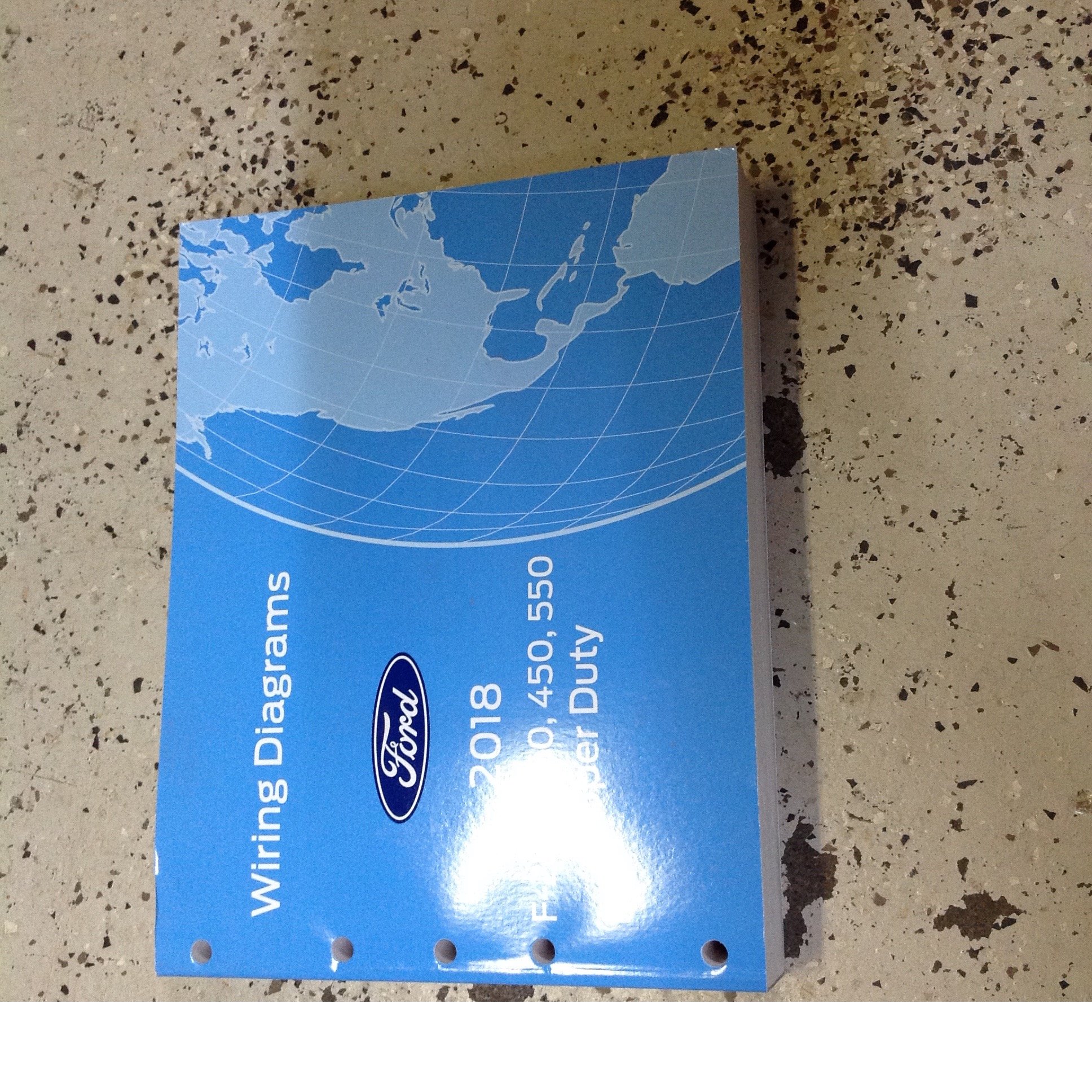 2018 Ford TRUCK F-250 F350 F250 450 550 Wiring Electrical Diagram Manual  OEM Paperback – 2018