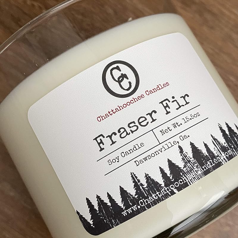 Soy Candle 3 Wick Fraser Fir 3 Wick Scented Candle
