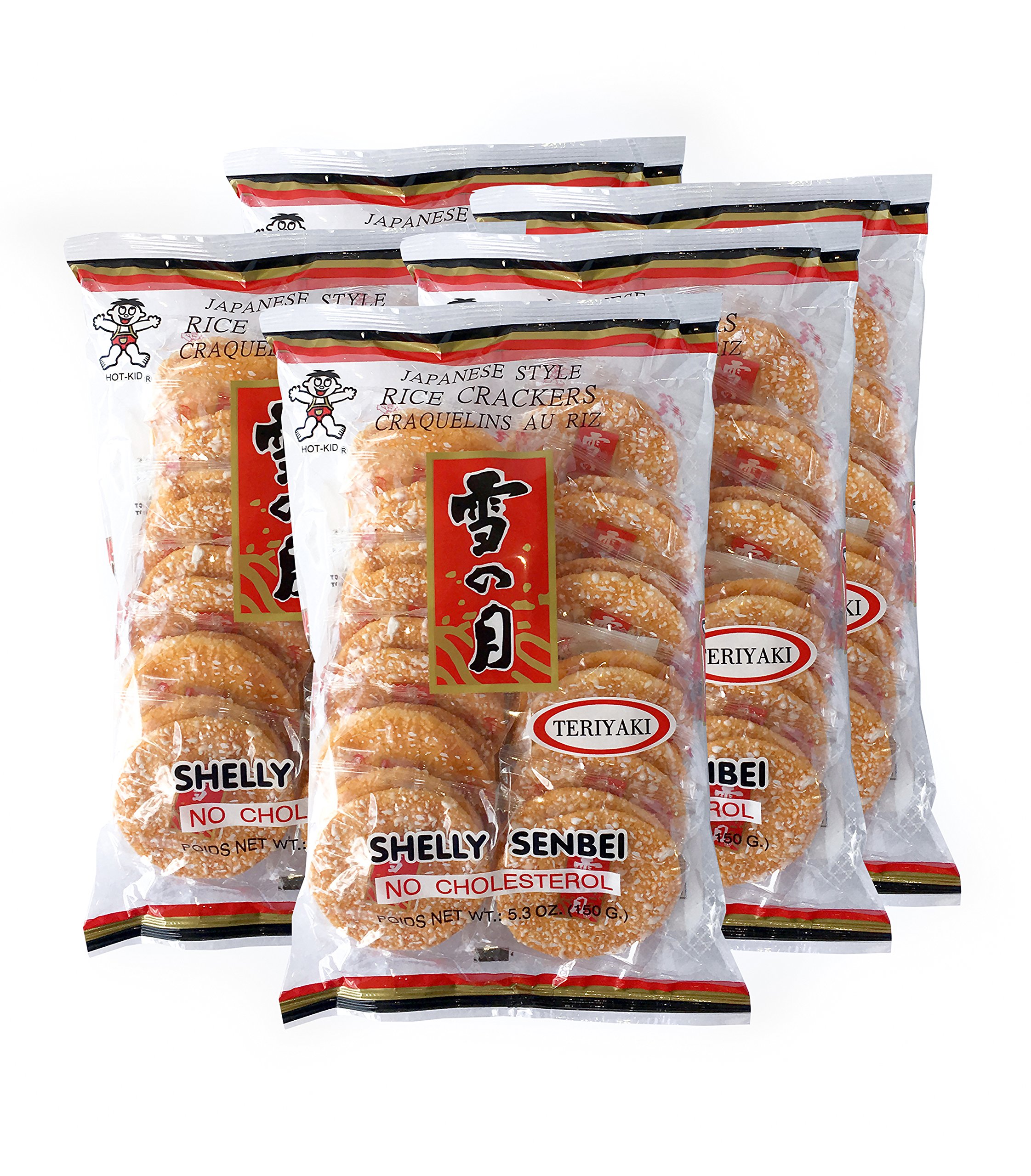 Want Want Big Shelly Shenbei Snowy Crispy Rice Cracker Teriyaki Sugar