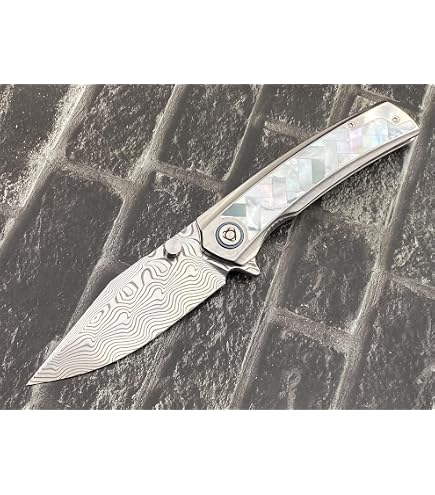 Amazon.com: TWO SUN TS411-14C28N-Sand Folding Knife Titanium
