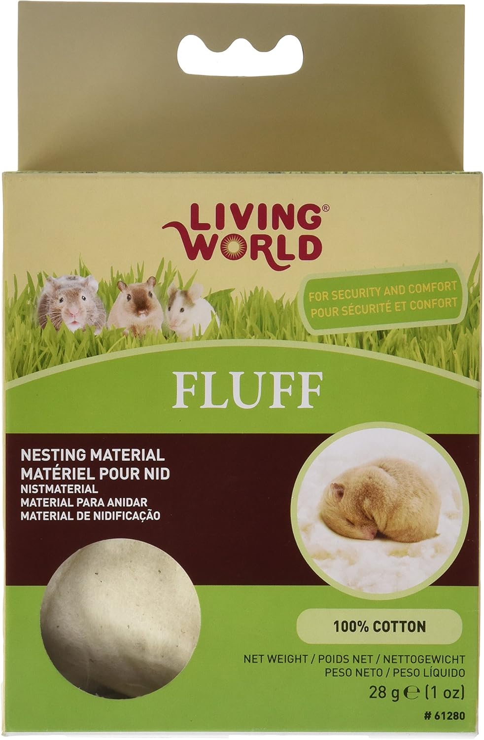 hamster fluff bedding