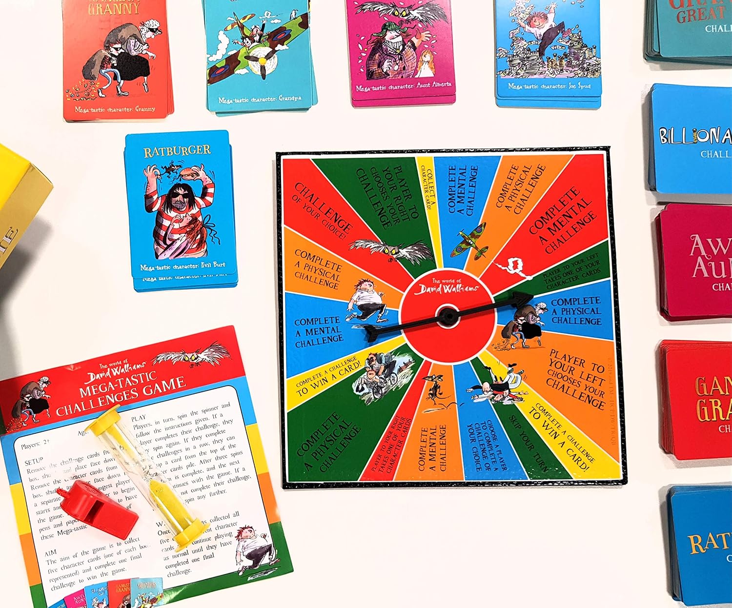 Lagoon Group David Walliams Megatastic Challenges & Gangsta Granny's Mental Maths Games - Image 4