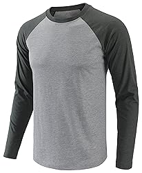 HARBETH Men's Casual Vintage Slim Fit Long Sleeve