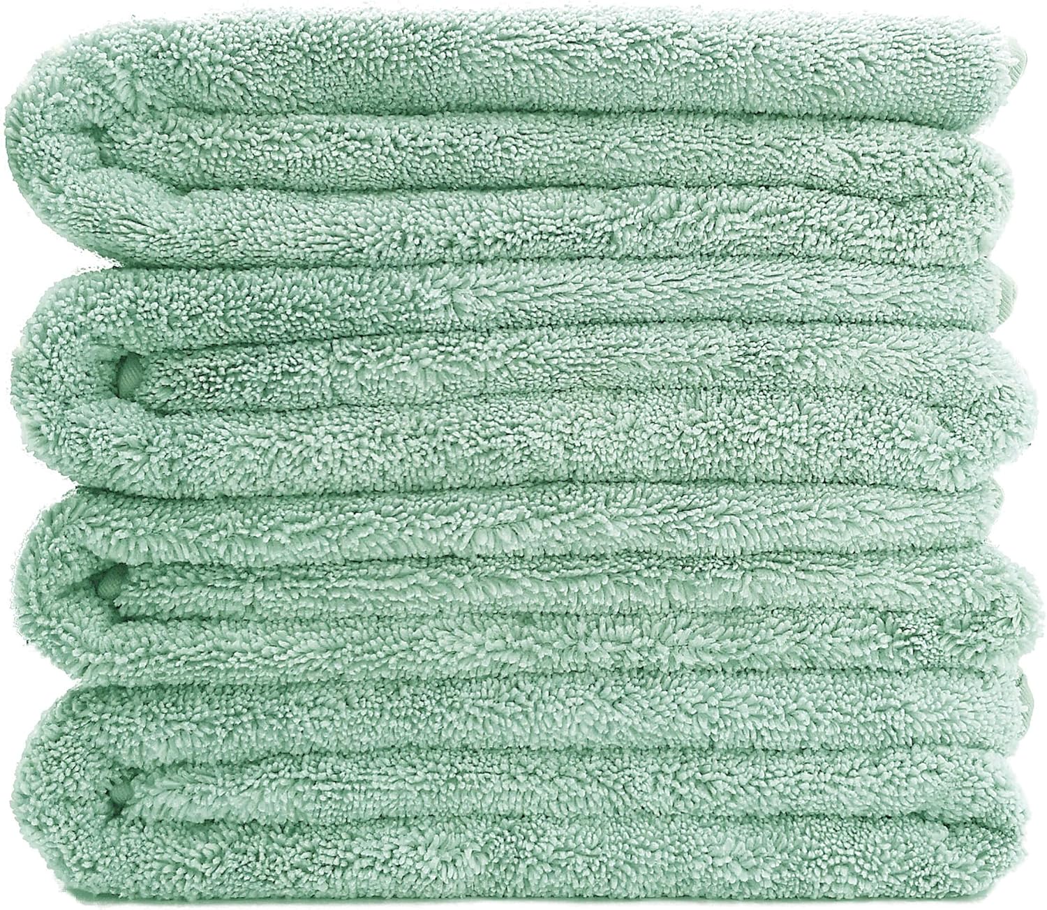Polyte Quick Dry Lint Free Microfibre Bath Towel, 76 x 145 cm, Set of 4