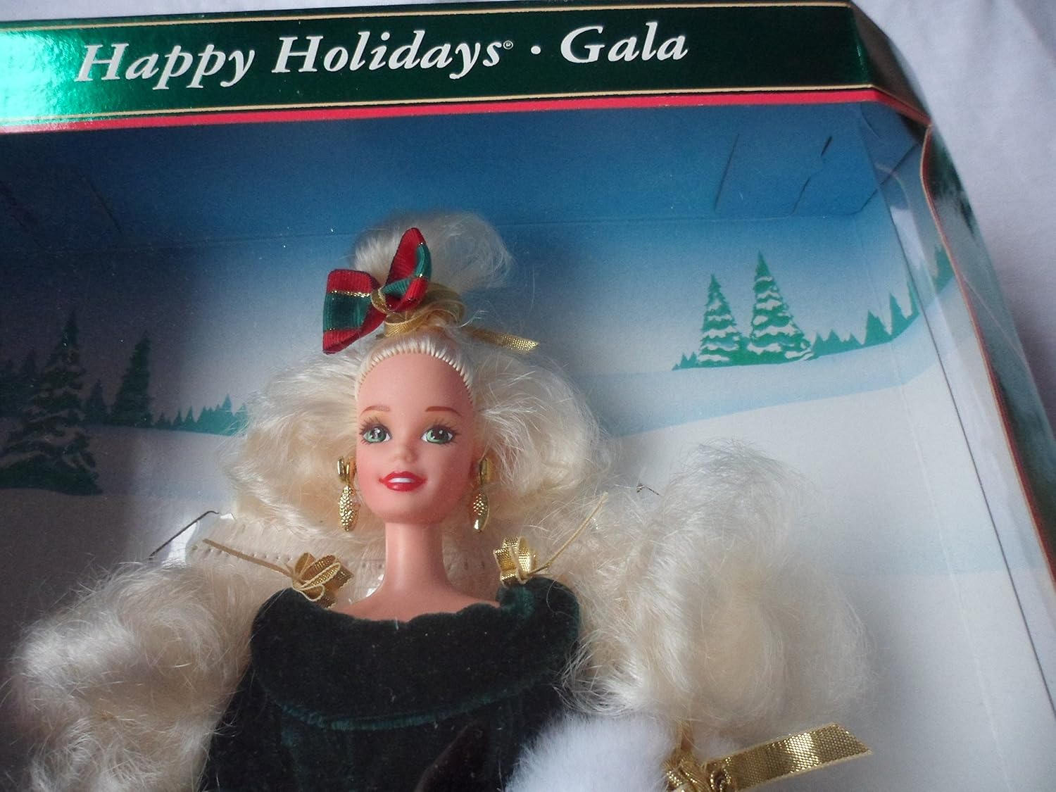 happy holidays gala barbie