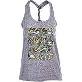 Let That Sh*t Go | Funny Zen Buddha Yoga Mindfulness Peace Hippy Women Racerback Tank Top