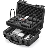 STARTRC PHOTO OSMO Pocket 4/3 Hard Case Dual Layer Waterproof | Shockproof Protective Hard Shell, For DJI Pocket 3/4 Creator Combo, Fits for Xtra Muse, Large Capacity, Travel Storage Box