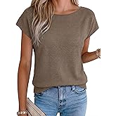 Arach&Cloz Women's Cashmere Blend Cap Sleeve Hollow Out Smart Casual Sweater Vests Tank Summer Tops 2026