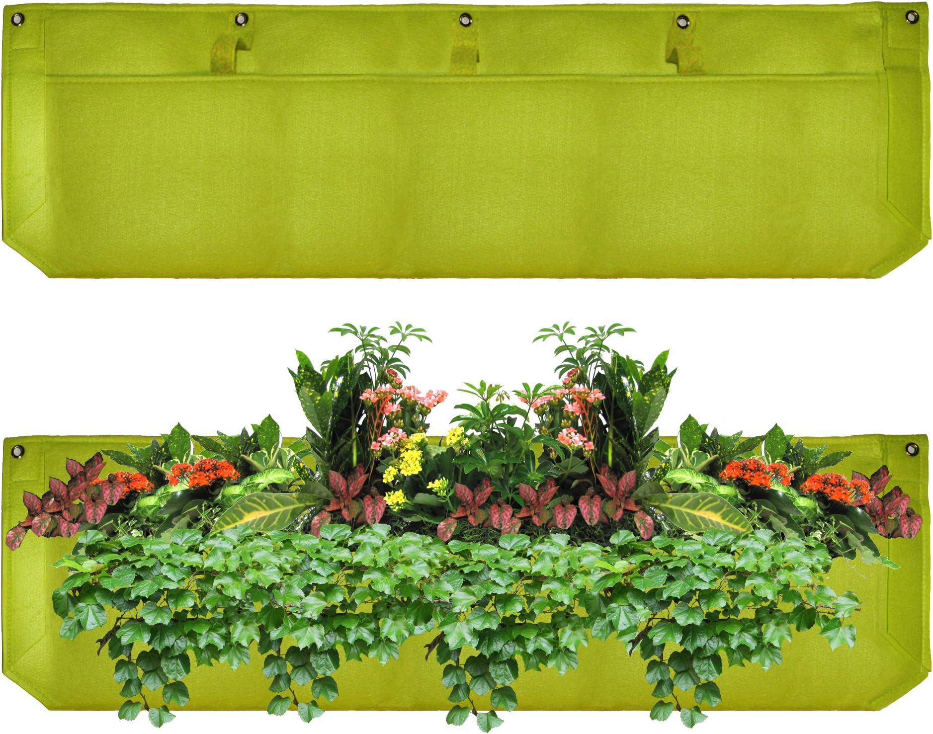 Large 1 Pocket Vertical Garden Planter – Living Wall Planter – Vertical Planters – for Outdoor & Indoor Herb, Vegetable, Flower Gardens