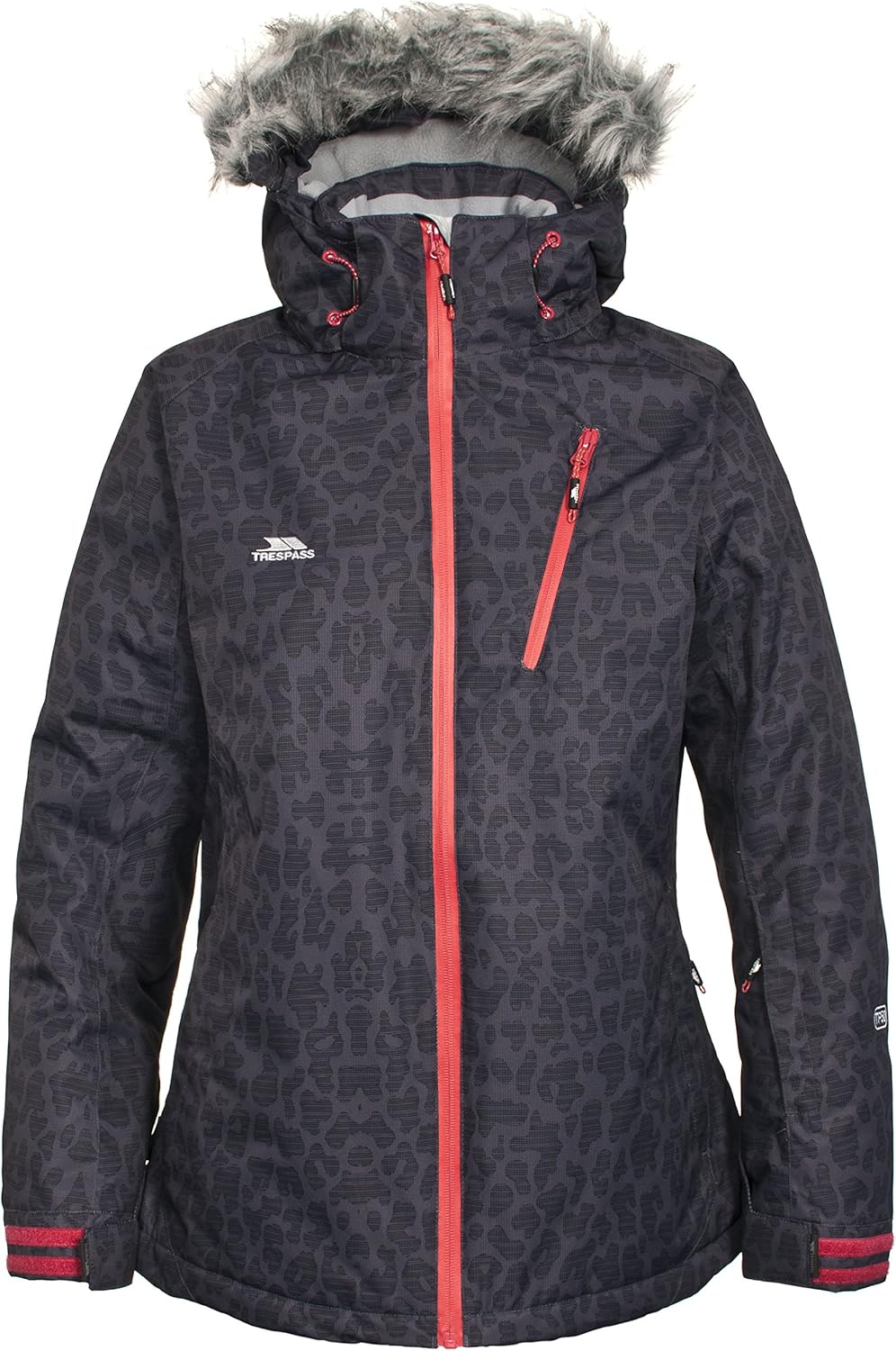 Trespass Women's TP50 Holyoke Ski Jacket, Large, Flint